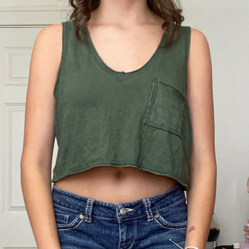 Aerie cropped tank